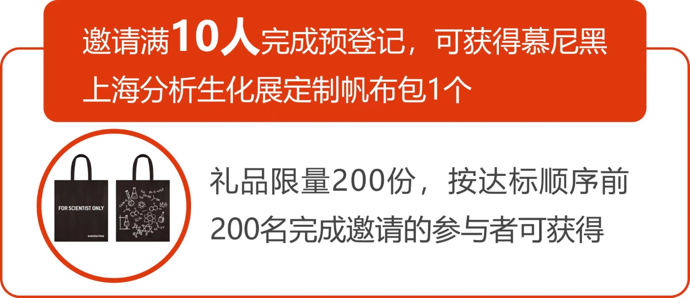 攜好友 贏好禮  analytica China 2024預(yù)登記注冊, 擴邀享專屬好禮!