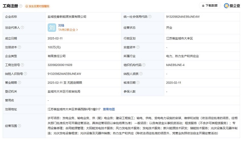 100萬!又一國(guó)企成立新能源公司