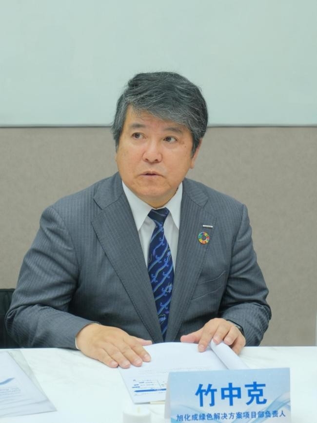 對話旭化成綠色解決方案項目部負責人竹中克：深化本土合作、搶占綠氫先機